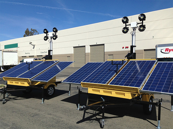 what are solar powered light products