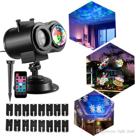LED Light Projector With Low Consumption of Energy 